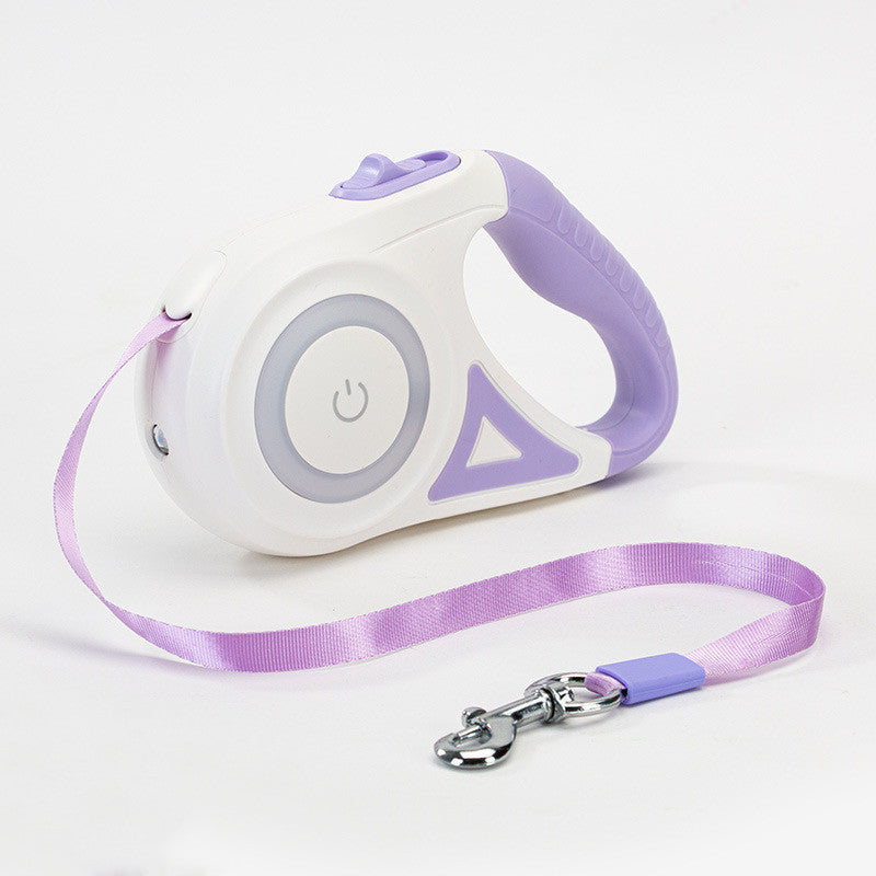 Automatic Retractable Dog Leash & Collar Set – Durable Traction Rope for Small to Medium Pets