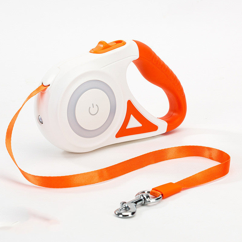 Automatic Retractable Dog Leash & Collar Set – Durable Traction Rope for Small to Medium Pets