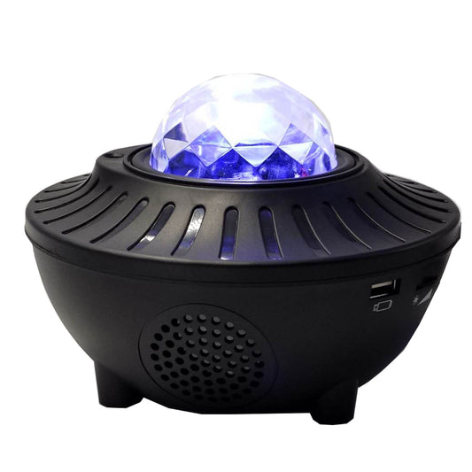 LED Bluetooth Music Projector Light – Starry Sky Ceiling Light with Speaker & Remote Control