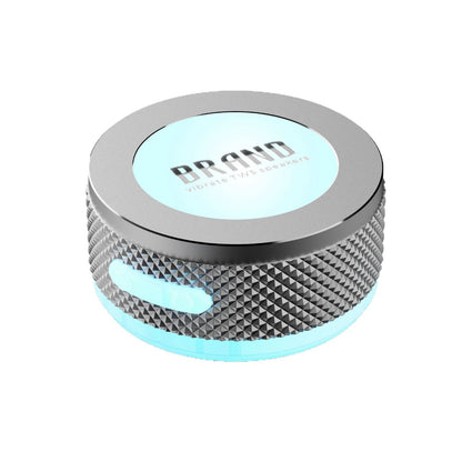 Mini Bone Conduction Bluetooth Speaker – Wireless Vibration Speaker with Colorful LED Light & Surface Adsorption