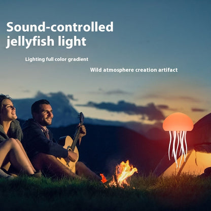 Jellyfish Night Light Lamp – LED Mood Light for Desk, Bedside, and Home Decor
